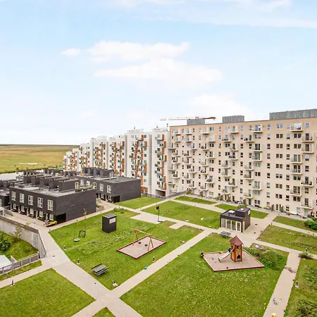 Apartment Modern 1-bedroom With A Balcony In Orestad Copenhagen